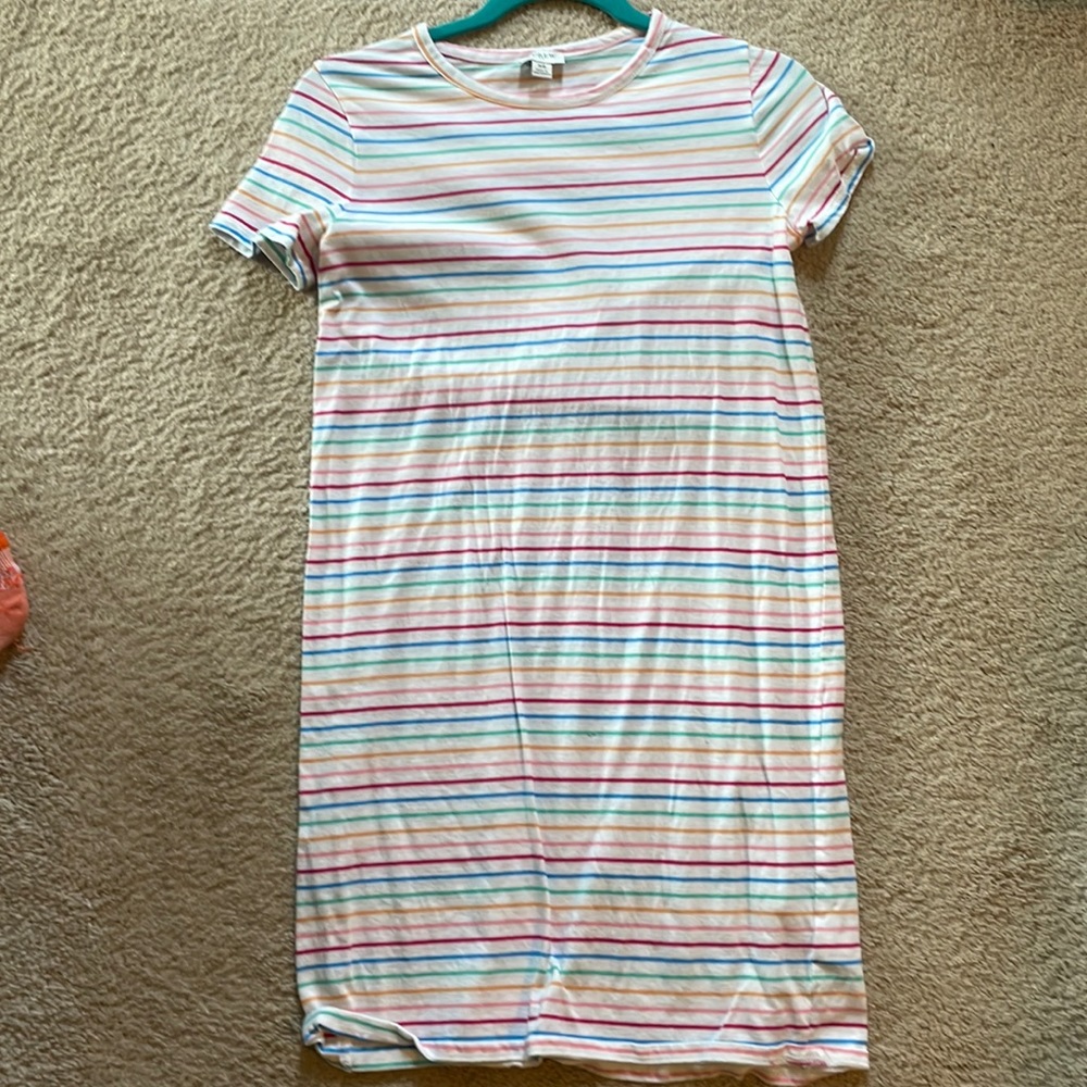 Jcrew xs t shirt dress -worn maybe once